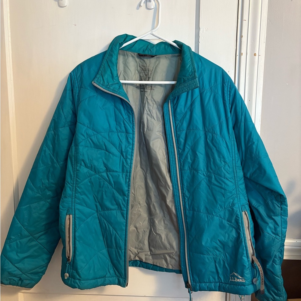 L.L. Bean Lightweight Teal Jacket